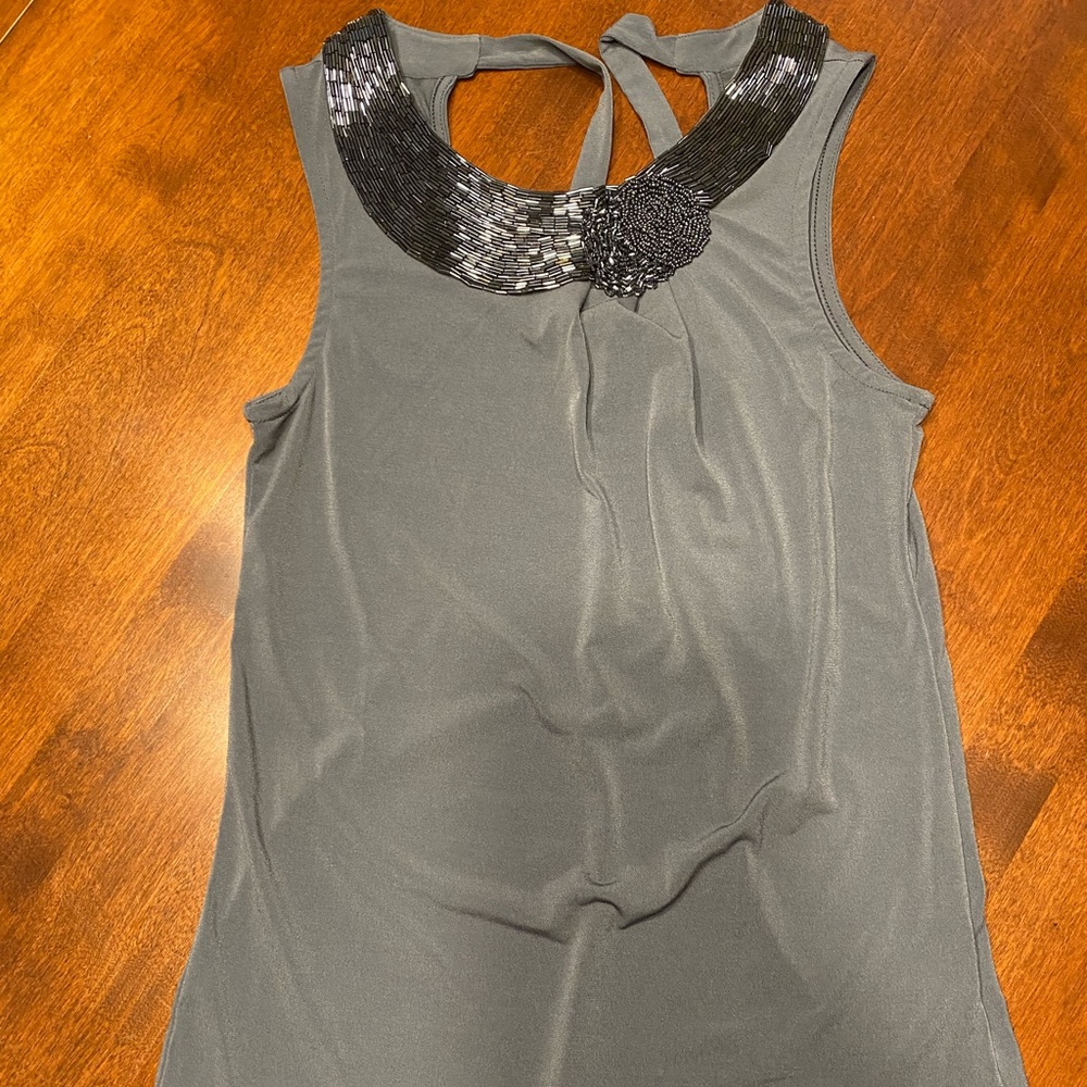 Banana Republic Gray Blouse